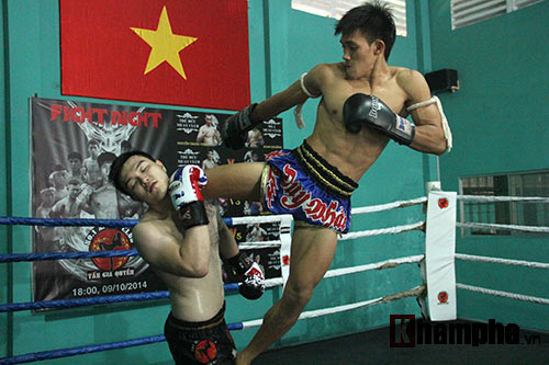 Biểu diễn võ Muay Thái
