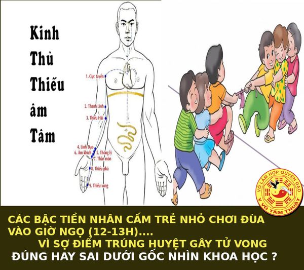 CÁC BẬC TIỀN NHÂN CẤM TRẺ NHỎ CHƠI ĐÙA VÀO GIỜ NGỌ (12-13H) VÌ SỢ TRÚNG HUYỆT GÂY TỬ VONG, ĐÚNG HAY SAI DƯỚI GỐC NHÌN KHOA HỌC ? CÁC BẬC TIỀN NHÂN CẤM TRẺ NHỎ CHƠI ĐÙA VÀO GIỜ NGỌ (12-13H) VÌ SỢ TRÚNG HUYỆT GÂY TỬ VONG, ĐÚNG HAY SAI DƯỚI GỐC NHÌN KHOA HỌC ?